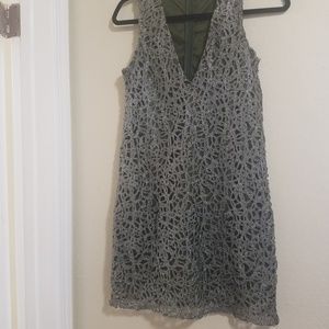 Dark green sparkly dress